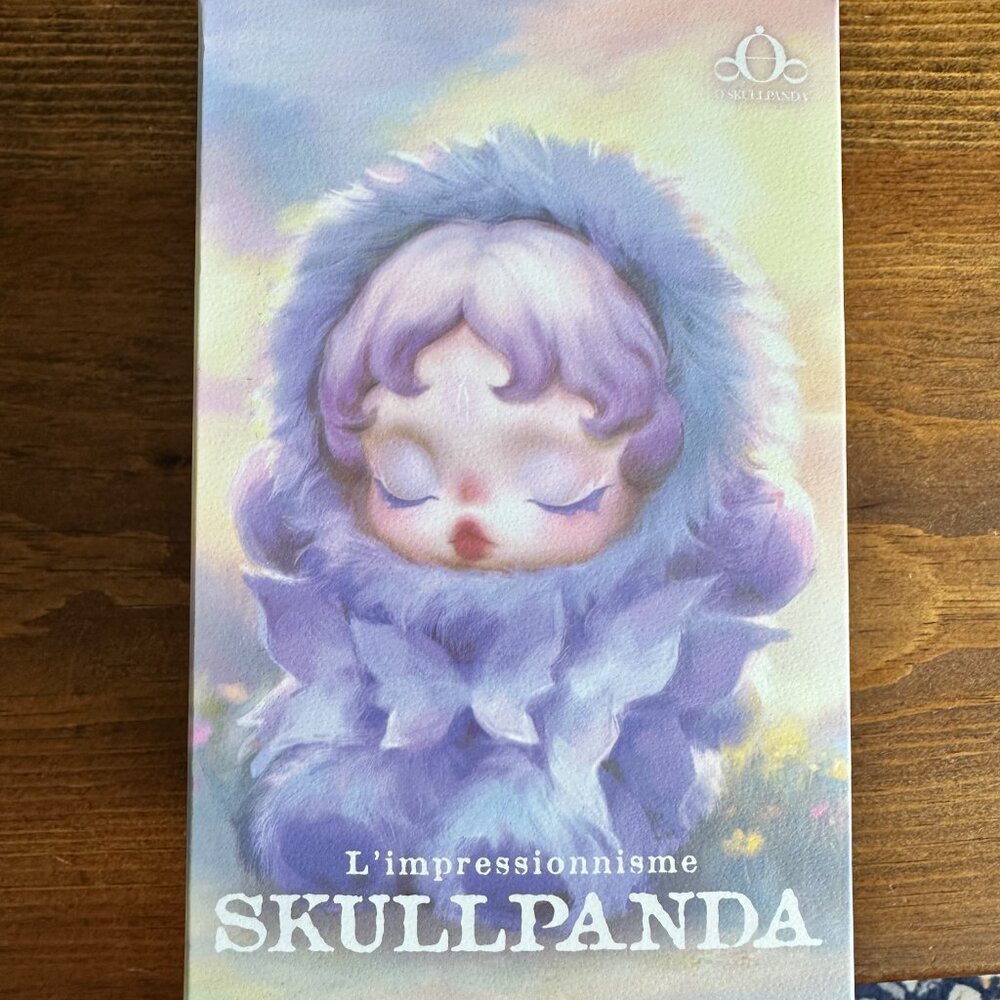 AUTHENTIC Unopened Skullpanda DEW L'impressionnisme Pop Mart Plush Pendant - Picture 2 of 2
